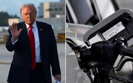 Donald Trump zapewnia, że po zakończeniu wojny cena ropy szybko spadnie