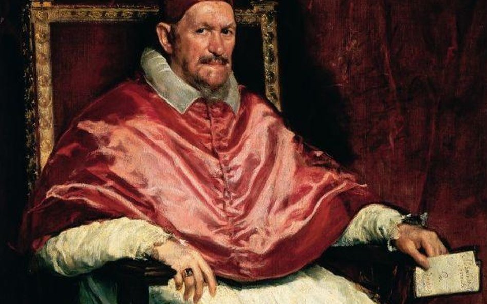 Portret Papieża Innocenta X, 1650, Olej na płótnie. Kolekcja: Galleria Doria Pamphilj, Rzym.