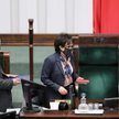 Marszałek Sejmu nie pozwoliła na odtworzenie z mównicy hymnu UE