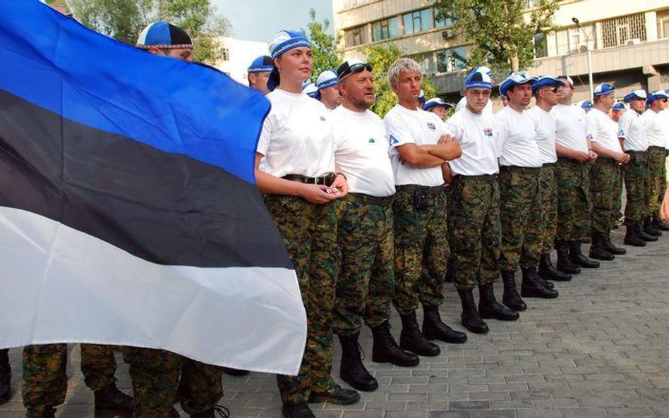 Estońscy wolontariusze w Tbilisi