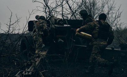 Ukraińscy artylerzyści