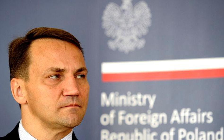 Minister Radosław Sikorski