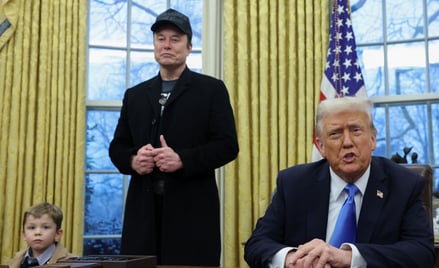 Elon Musk i Donald Trump