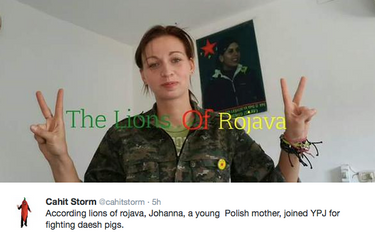 Joanna, Polka walcząca z IS w Syrii