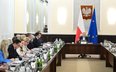 Premier Donald Tusk na posiedzeniu rządu