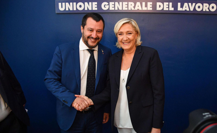 Zachodni przywódcy gratulują Macronowi. Matteo Salvini pogratulował Marine Le Pen