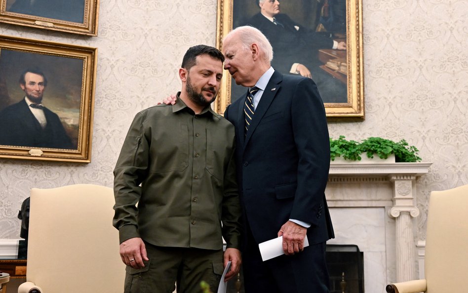 Wołodymyr Zełenski, Joe Biden