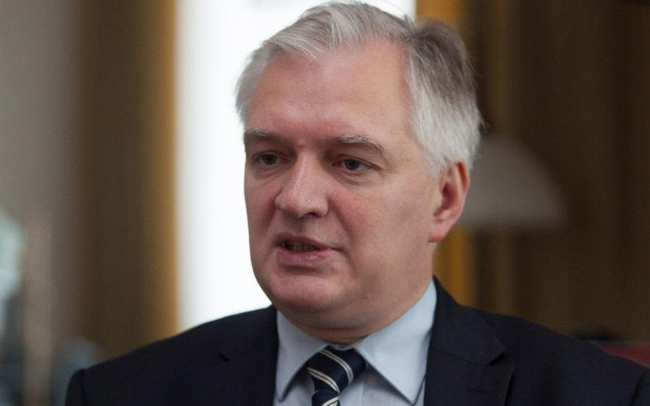 Jarosław Gowin: ABW nie ma obowiązku zajmować się taką spółką jak Amber Gold