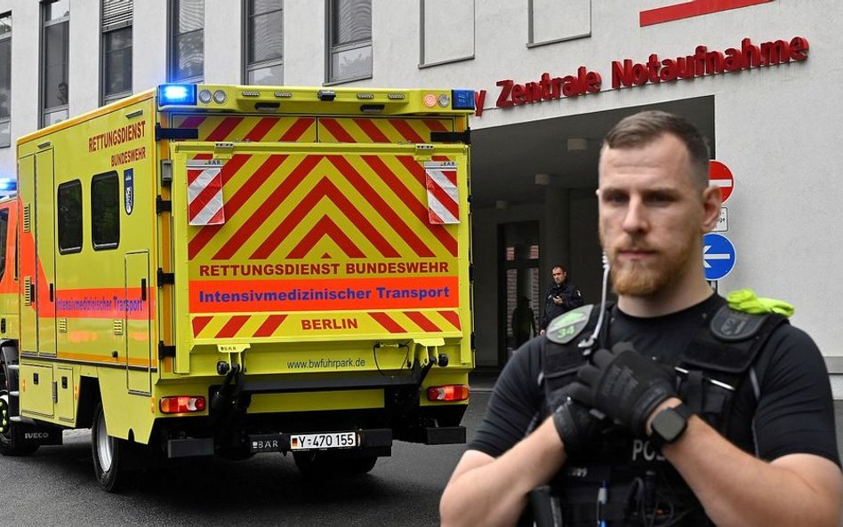 Nawalny został przetransportowany do kliniki w Berlinie 22 sierpnia