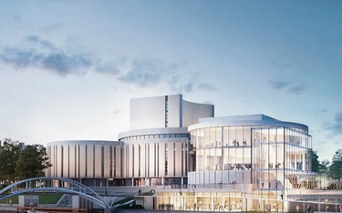 Projekt rozbudowy gmachu bydgoskiej opery.