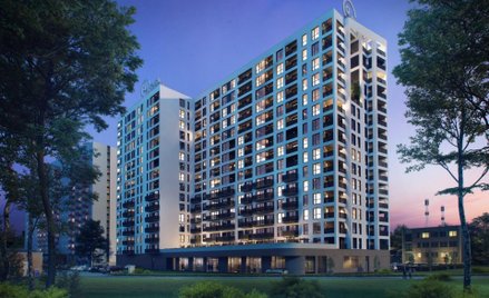 15-piętrowa wieża przy ul. Lechickiej w Poznaniu