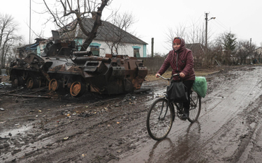 Zniszczony rosyjski sprzęt wojskowy w obwodzie czernihowskim