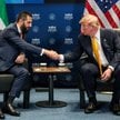 Ahmad asz-Szara i Donald Trump