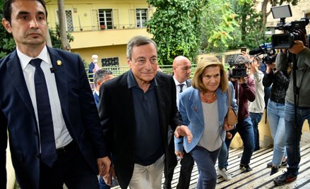 Mario Draghi, ustępujący premier Włoch