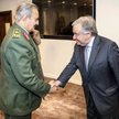Generał Chalifa Haftar i sekretarz generalny ONZ Antonio Guterres