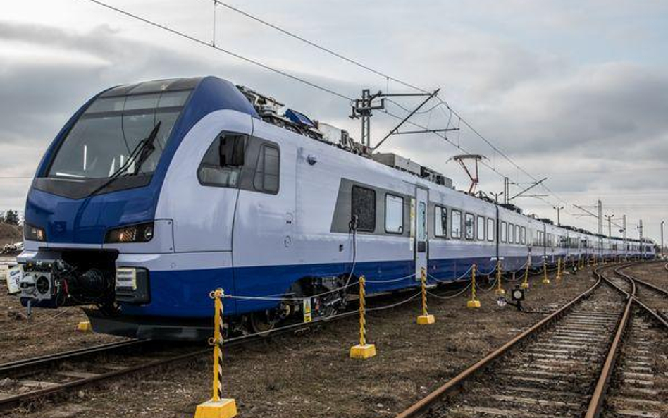 Zaczynają się testy pierwszego składu Flirt zamówionego przez Intercity