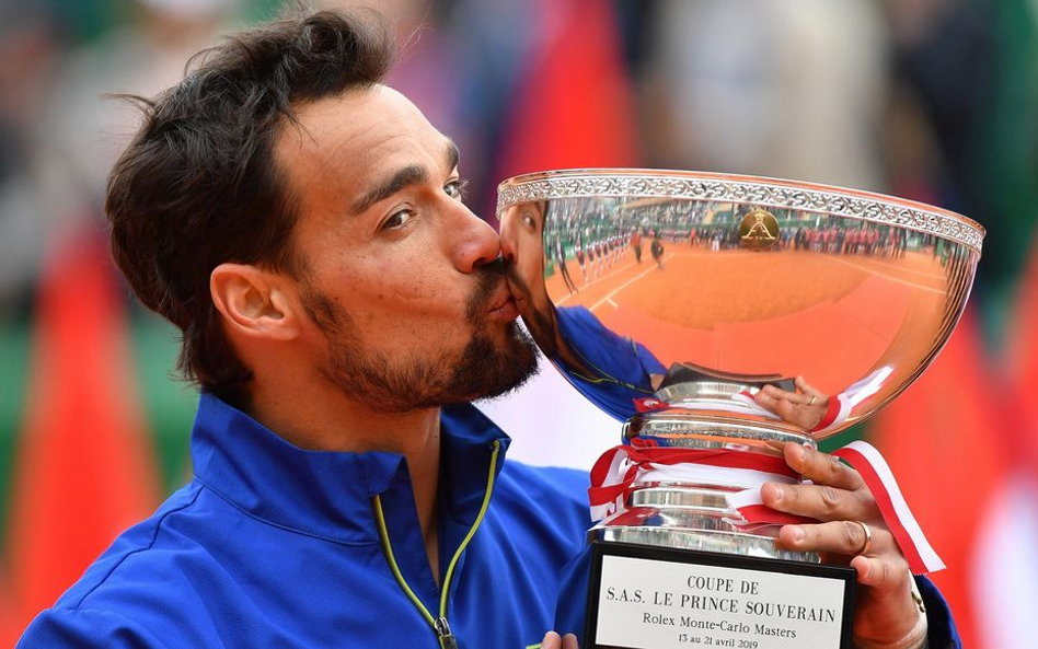 Fabio Fognini nie rzucał rakietami, nie przeklinał, nie obrażał sędziów. Zwyciężył i podziękował, co