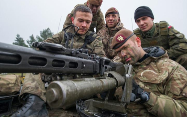 Brytyjska armia już od kilku lat bierze udział w krótkich ćwiczeniach w Polsce. Na zdjęciu żołnierze