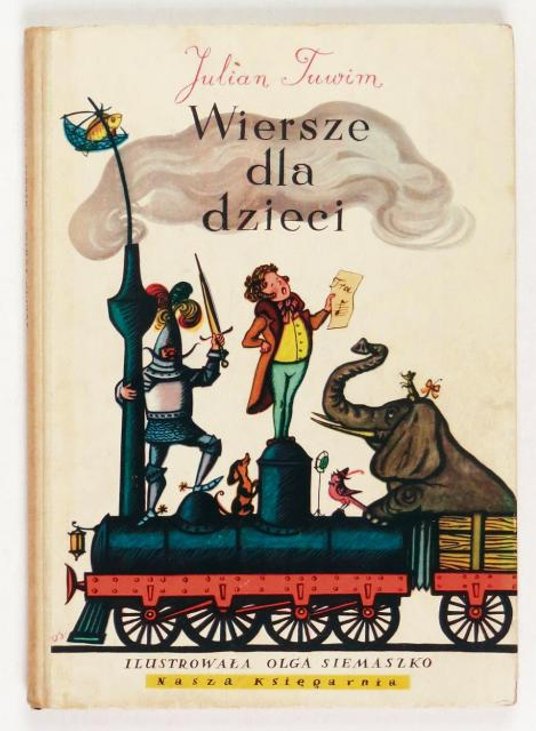 80 zł kosztują „Wiersze dla dzieci” Tuwima wydane w 1960 roku.