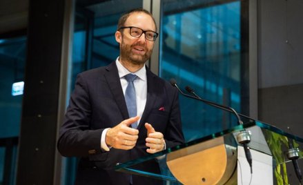 Prezes GPW Marek Dietl