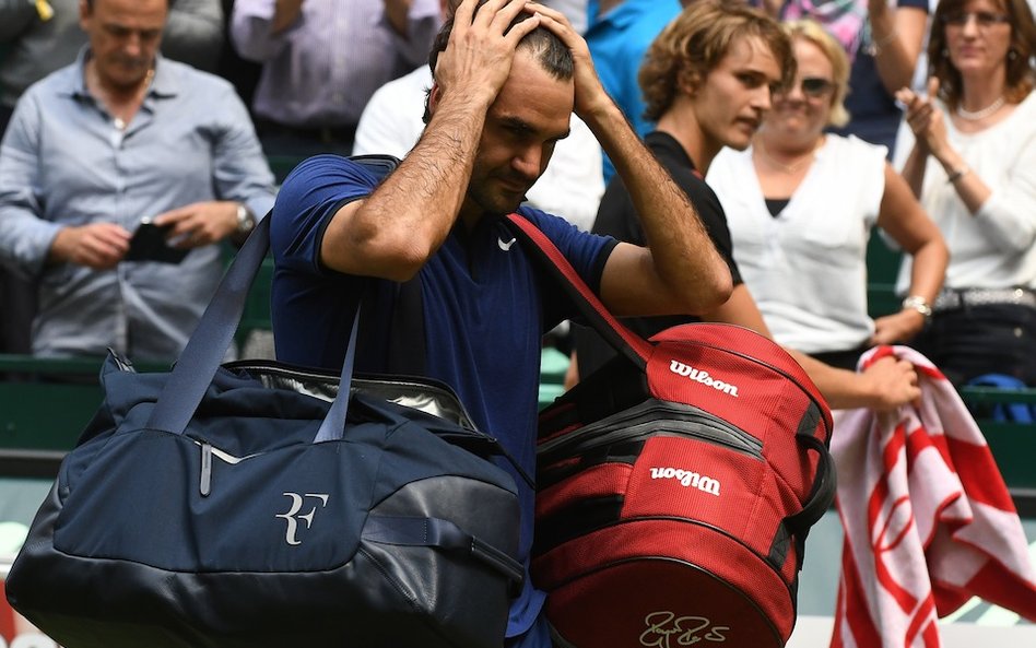 Tenis: kolejna porażka Rogera Federera