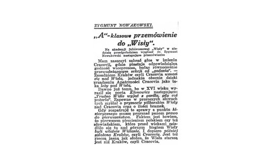 „Kuryer Sportowy”, str. 3, dodatek „Ilustrowanego Kuryera Codziennego” z 26 maja 1936 r.