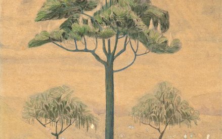 M.K. Čiurlionis, Wiosna,1907