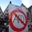 Demonstracja przeciwko rasizmowi i polityce skrajnie prawicowej AfD, 5 lutego, Frankfurt nad Menem