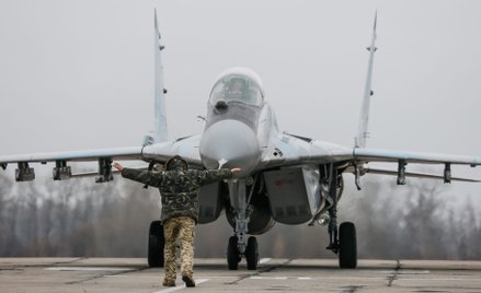 Ukraiński myśliwiec MiG-29