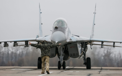Ukraiński myśliwiec MiG-29