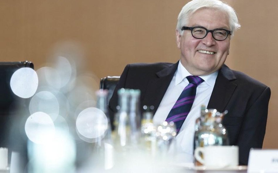 Szef niemieckiego MSZ Frank-Walter Steinmeier