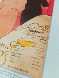 Plakat Henriego de Toulouse-Lautreca ze zbiorów Biblioteki Jagiellońskiej w Krakowie.