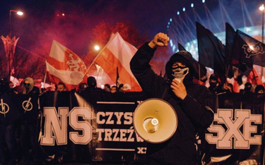 Hasło „Czysta krew, trzeźwy umysł” z ostatniego Marszu Niepodległości w Warszawie to w istocie wezwa
