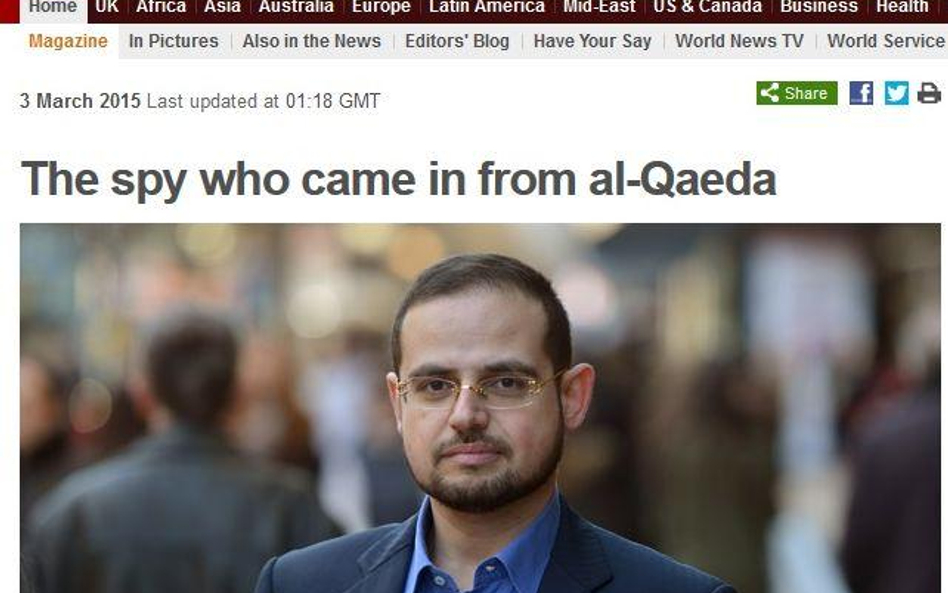 Aimen Dean. Fot. Screen ze strony internetowej BBC