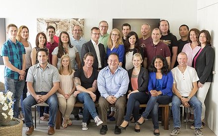 Stephan Roemer ze współpracownikami