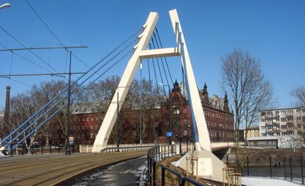 Most tramwajowy nad Brdą im. Władysława Jagiełły w Bydgoszczy