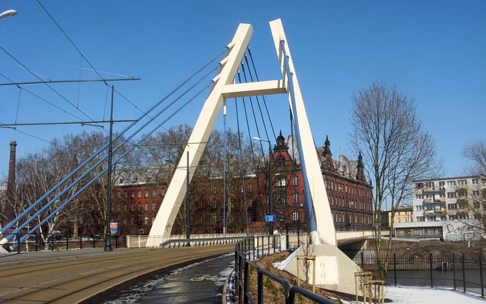 Most tramwajowy nad Brdą im. Władysława Jagiełły w Bydgoszczy