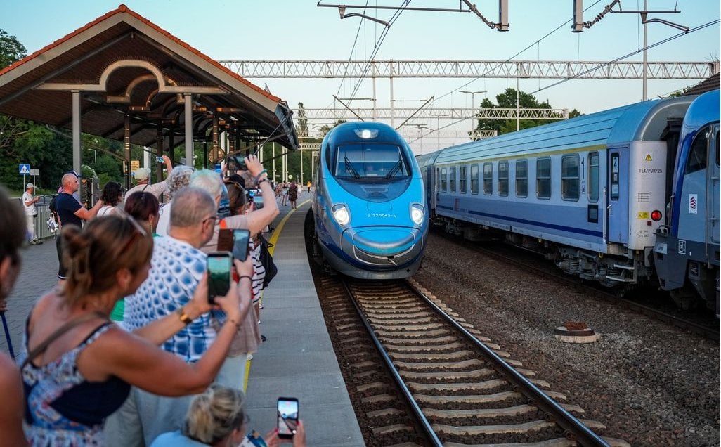 Pendolino pierwszy raz w Ustce. Będzie kursowało do tego kurortu przez całe wakacje