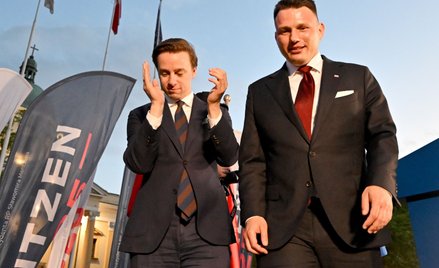 Krzysztof Bosak i Sławomir Mentzen ścierają się z Przemysławem Czarnkiem, ale między nimi też nie ma