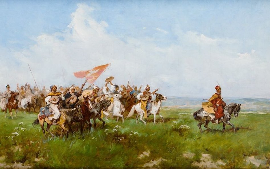 Józef Brandt, Powitanie stepu