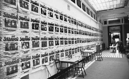 „Hall of Fame” w siedzibie Biura Wyborczego Komitetów Obywatelskich „Solidarność” na warszawskiej ul