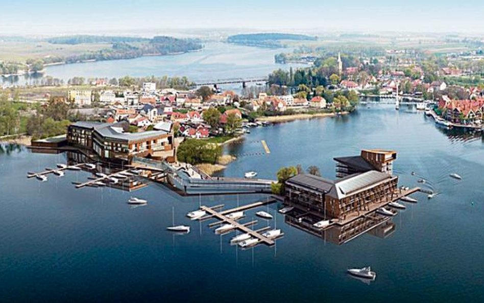 Zespół Hotelowo-Apartamentowy Mikołajki to projekt Inpro.SA. 5-gwiazdkowy hotel SPA położony będzie 