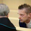Oskarżony Adam Z. na sali Sądu Okręgowego w Poznaniu