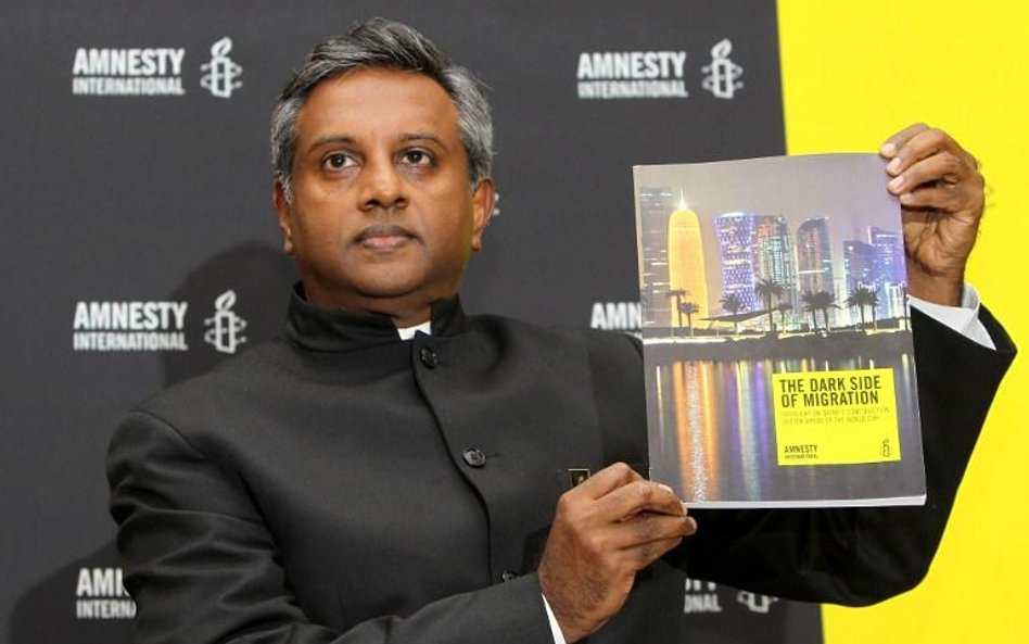 Sekretarz generalny Amnesty International Salil Shetty.