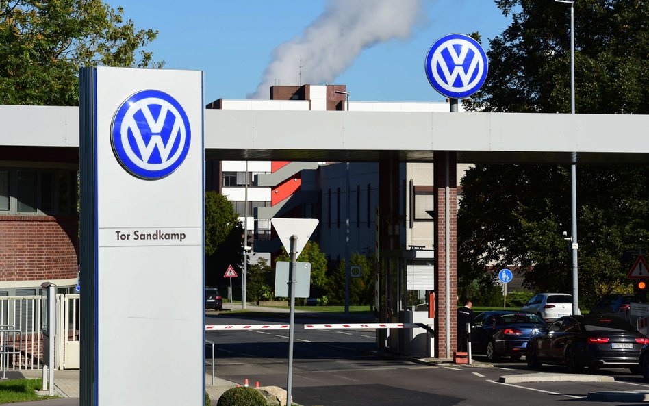 Fabryka w Wolfsburgu.