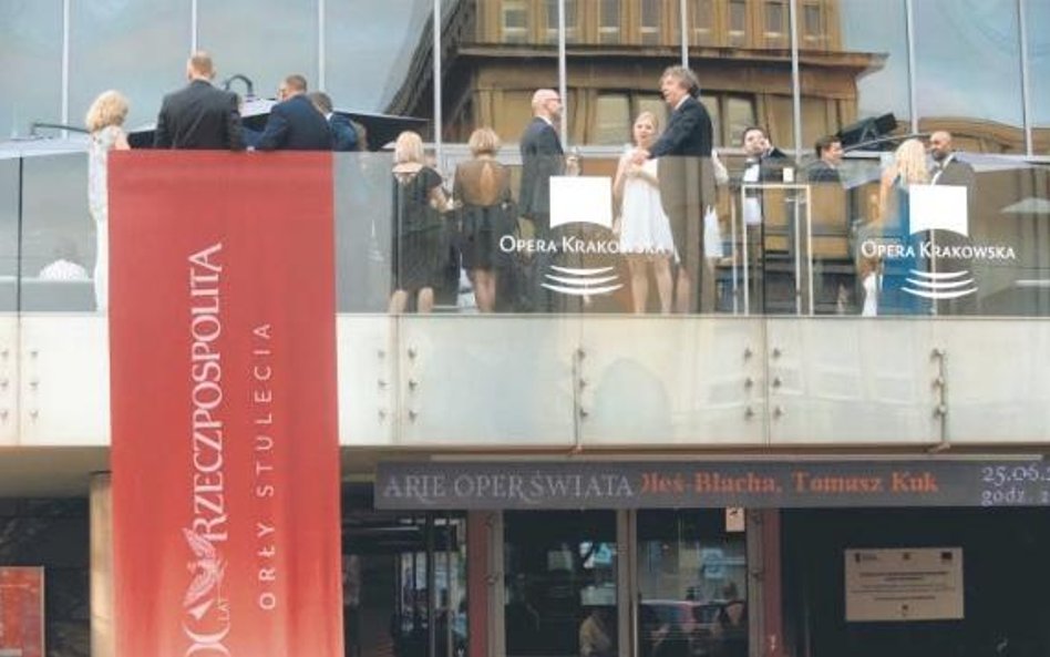 Gospodarzem uroczystości była Opera w Krakowie