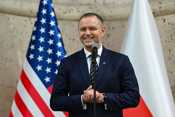 Prezydent Karol Nawrocki na spotkaniu z przedstawicielami Polonii w Dallas, 29 marca