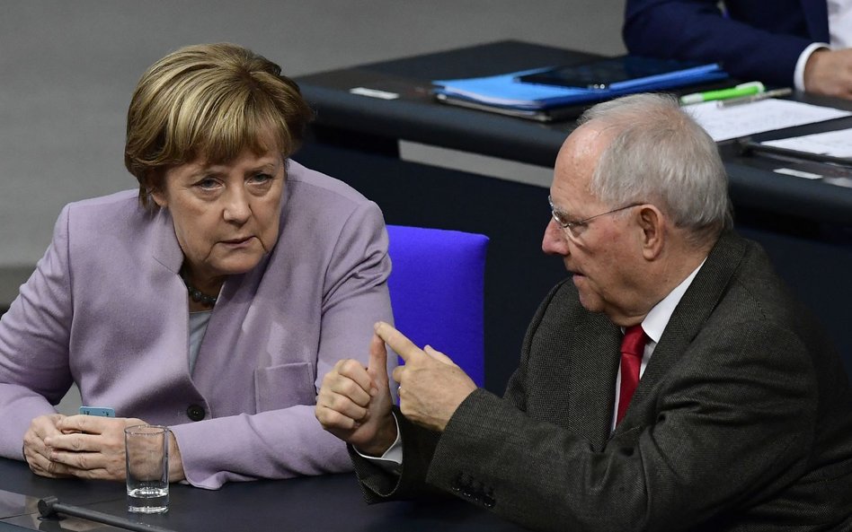 Angela Merkel i Wolfgang Schäuble