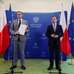 Michał Woś oraz minister sprawiedliwości prokuratora generalny Zbigniew Ziobro