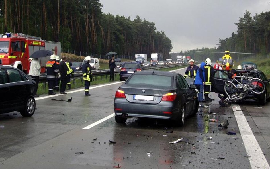 Wypadki na autostradach - przyczyny